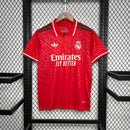 CAMISA DO REAL MADRID 24/25 VERMELHO